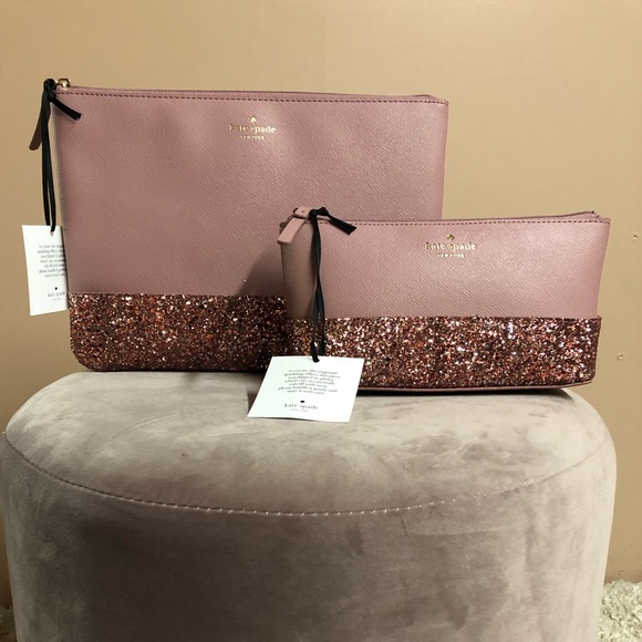 kate spade Handbags - 💋💄Gorgeous Kate Spade Makeup Bags 💋
